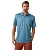 'Ariat' Men's Charger 2.0 Polo - Eurasian Teal 1 'Ariat' Men's Charger 2.0 Polo - Eurasian Teal -WinterWanderlust Adventures S23 MNS WEST 10043573 front 1024x1024@2x