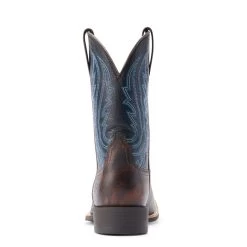 'Ariat' Men's 11" Big Sport Country Western Square Toe - Tortuga / Black -WinterWanderlust Adventures S23 MNS WEST 10044562 heel 1024x1024@2x