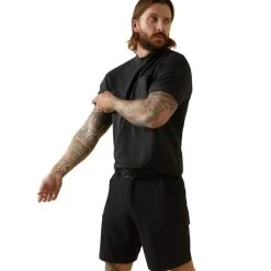 'Ariat' Men's Rebar CottonStrong Anvil Force T Shirt - Charcoal Heather 5 'Ariat' Men's Rebar CottonStrong Anvil Force T Shirt - Charcoal Heather -WinterWanderlust Adventures S23 MNS WORK 10043829 front 1024x1024@2x