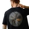 'Ariat' Men's Rebar Workman Buzz T Shirt - Black -WinterWanderlust Adventures S23 MNS WORK 10043833 detail02 1024x1024@2x