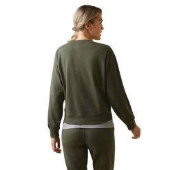 'Ariat' Women's Memento Sweatshirt - Beetle 7 'Ariat' Women's Memento Sweatshirt - Beetle -WinterWanderlust Adventures S23 WMS ENGL 10043393 back 1024x1024@2x