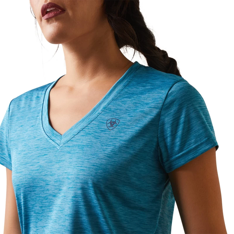 'Ariat' Women's Laguna Patriot Baselayer - Mosaic Blue 4 'Ariat' Women's Laguna Patriot Baselayer - Mosaic Blue - Image 2