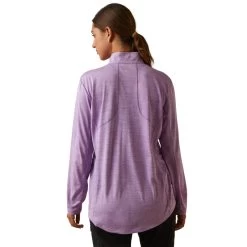 'Ariat' Women's Rebar Evolution 1/2 Zip - Paisley Purple 10 'Ariat' Women's Rebar Evolution 1/2 Zip - Paisley Purple -WinterWanderlust Adventures S23 WMS WORK 10043434 back 1024x1024@2x