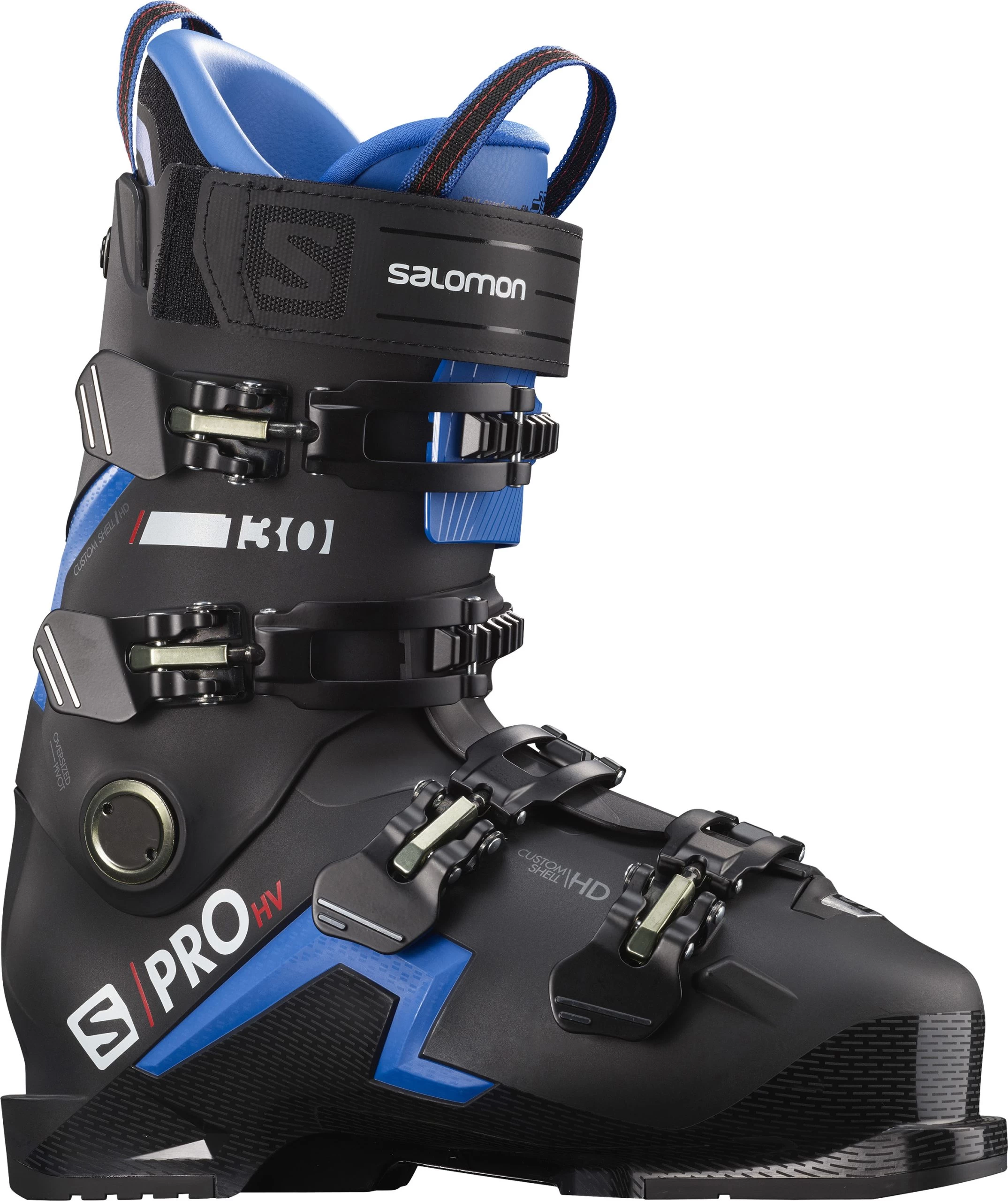 Salomon S/Pro HV 130 Snow Ski Boot - Black / Race Blue / Red 3 Salomon S/Pro HV 130 Snow Ski Boot - Black / Race Blue / Red