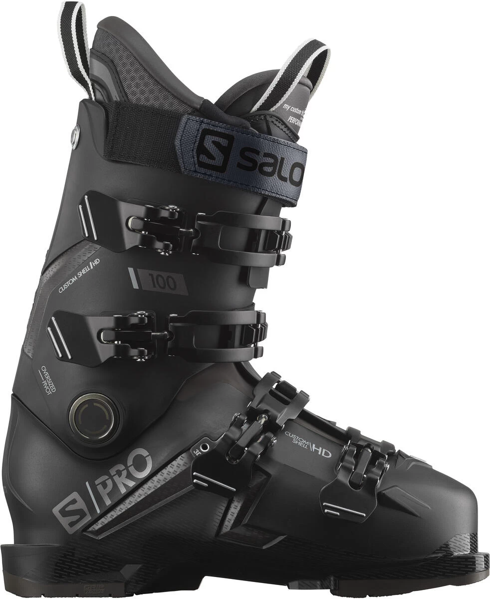 Salomon S/Pro 100 GW Ski Boots - Black/ Belluga/ D. Silver Metallic 3 Salomon S/Pro 100 GW Ski Boots - Black/ Belluga/ D. Silver Metallic